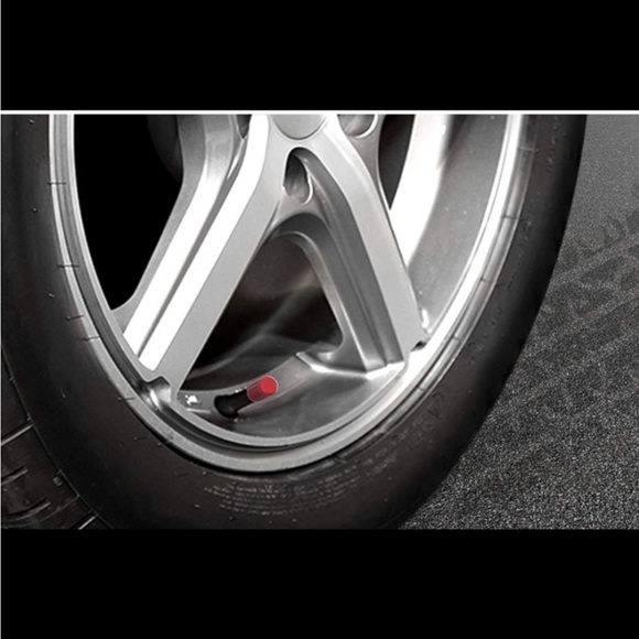 5for$10 Silver Subaru Steam caps - Tire stem valve caps - car accessories NWT - Picture 3 of 4